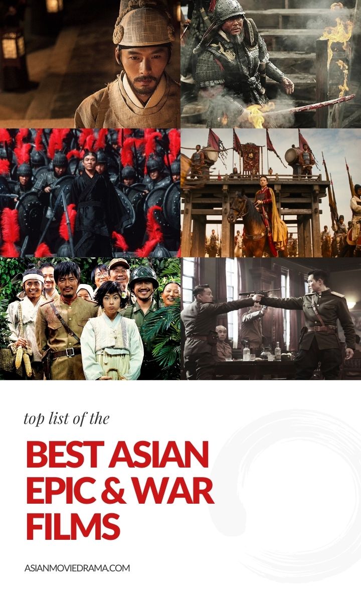 Best Asian Epic & War Films